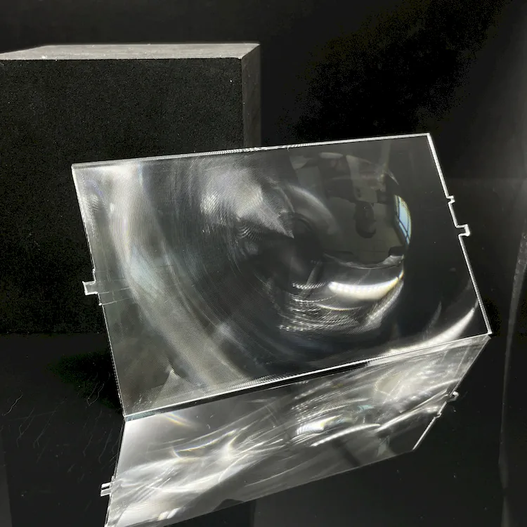 Plastic Fresnel Lens for LCD Projector | 4 Inch